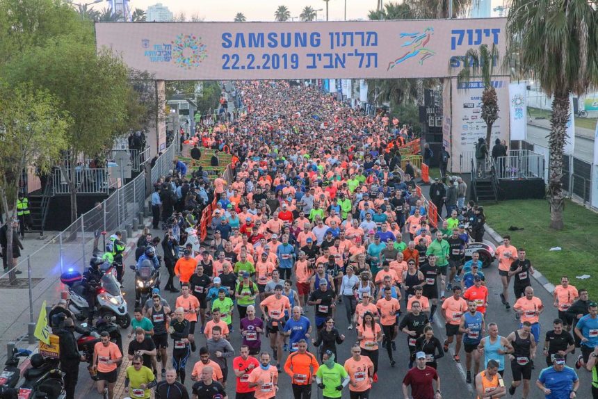 מרתון סמסונג תל-אביב 2022 יוצא לדרך…