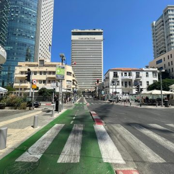 עיריית תל אביב-יפו: שביל האופנים הרצל נפתח לתנועה