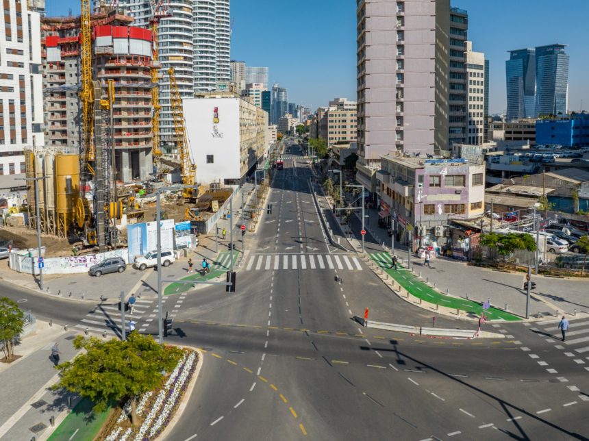 עיריית תל אביב-יפו פותחת את "דרך בגין המחודשת" – הפרויקט המשמעותי והגדול ביותר לפיתוח המרחב העירוני שבוצע בתל אביב- יפו