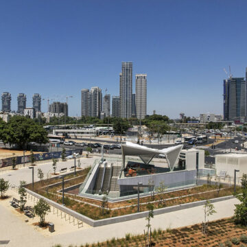 עיריית תל אביב – יפו: המרחב הציבורי החדש והמשודרג סביב תחנות הקו האדום של הרכבת הקלה